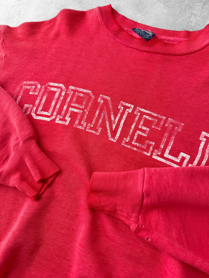 Faded Cornell University Sweatshirt 80's - Large