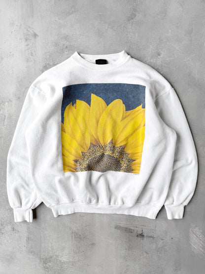 Sunflower Graphic Sweatshirt 90's - Large