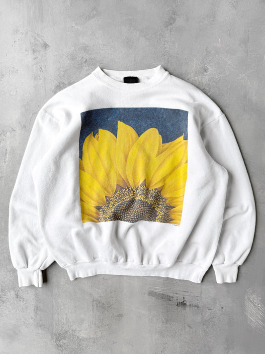 Sunflower Graphic Sweatshirt 90's - Large
