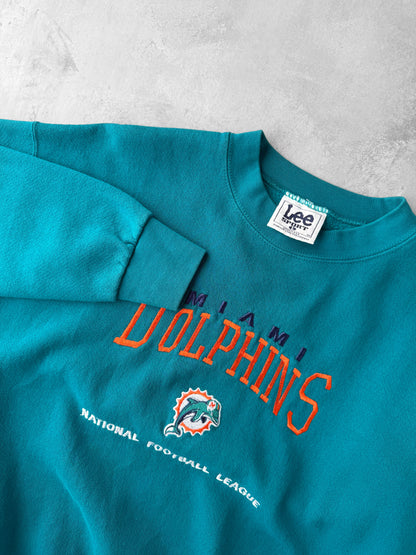 Miami Dolphins Sweatshirt 90's - Large