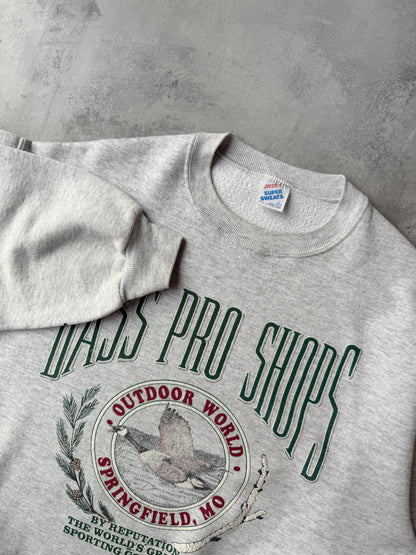 Bass Pro Shops Sweatshirt 90's - Large