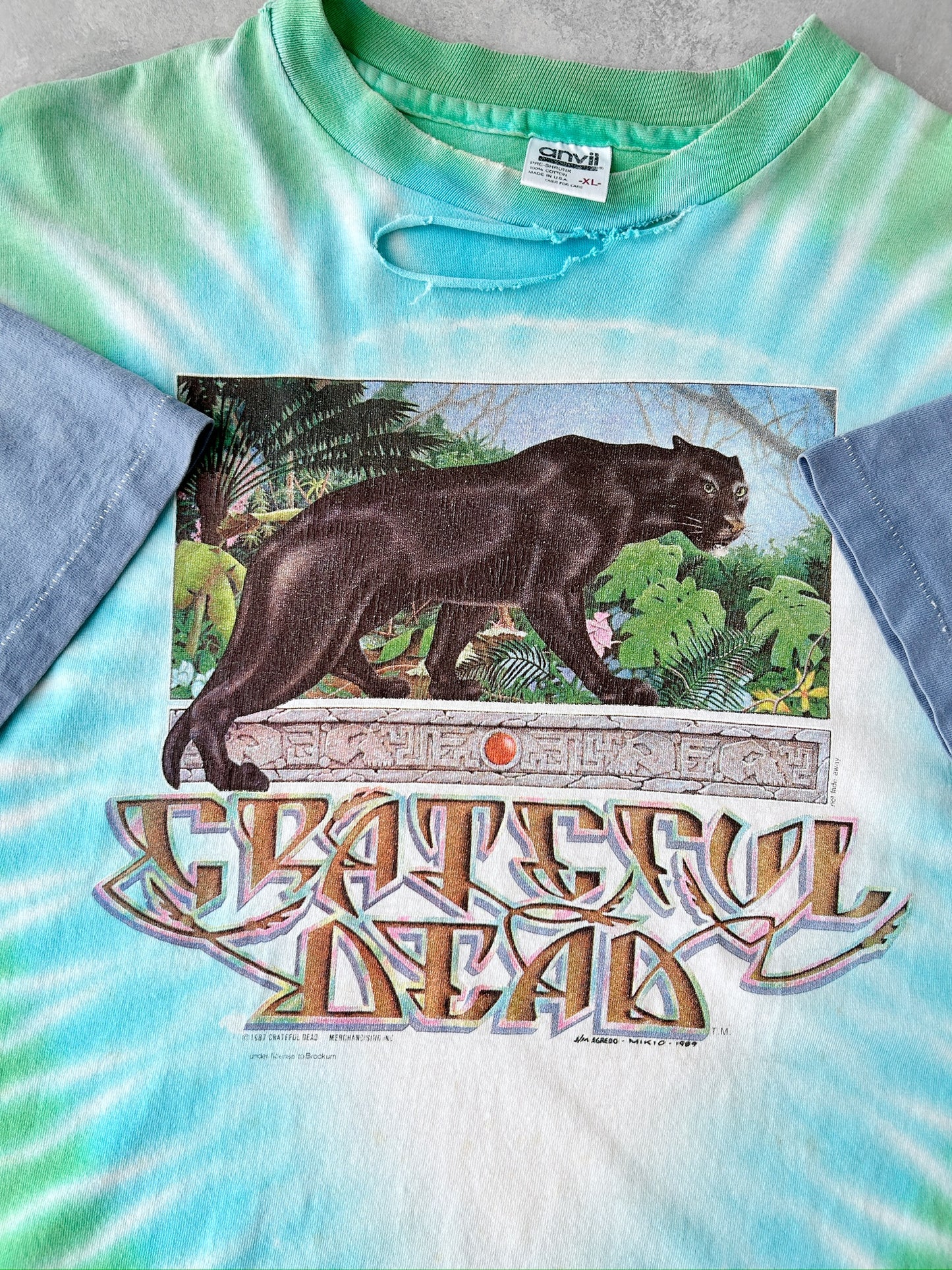 Grateful Dead Rainforest T-Shirt '89 - XL