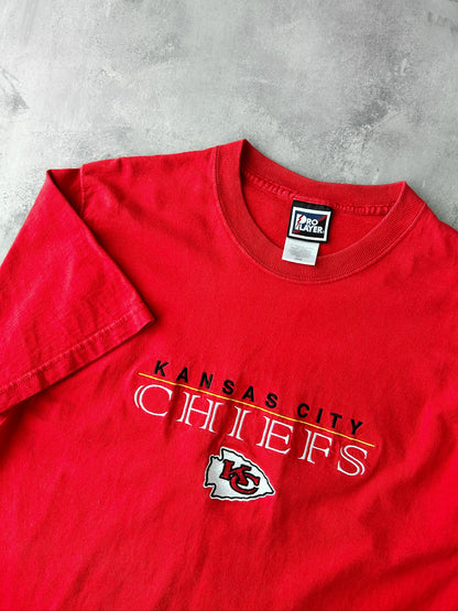 Kansas City Chiefs T-Shirt Y2K - Medium