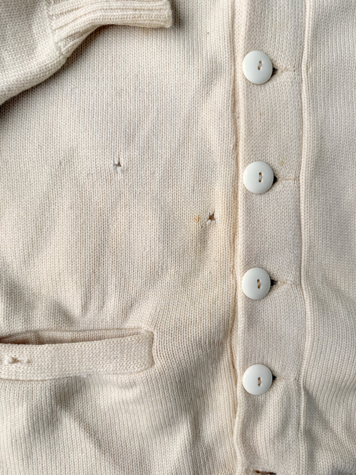 Varsity Cardigan 70's - Medium