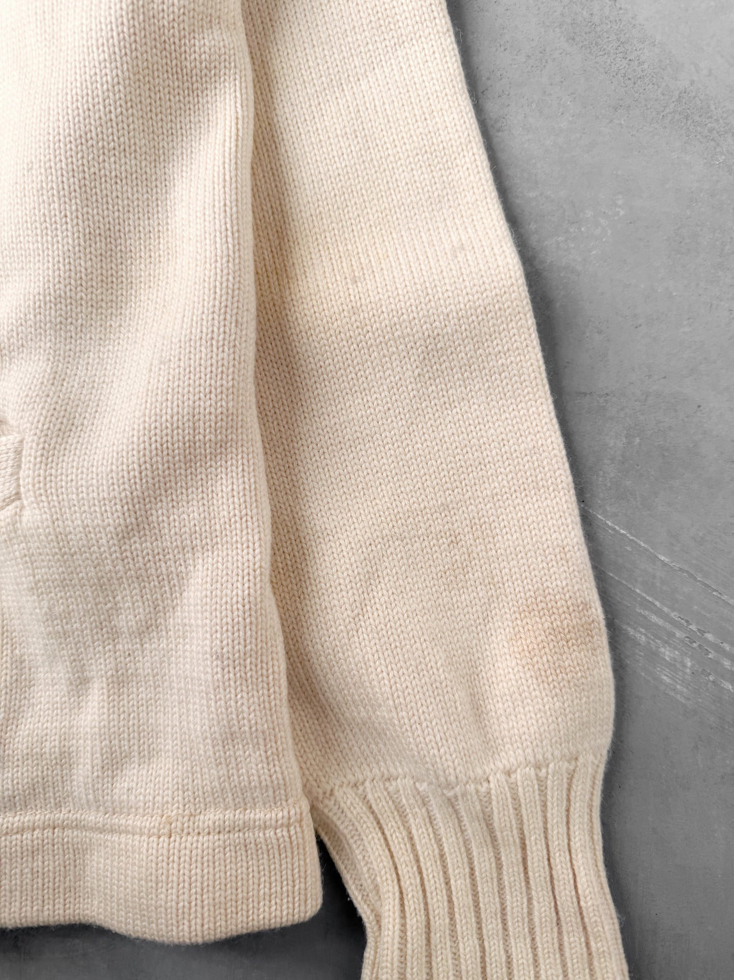 Varsity Cardigan 70's - Medium