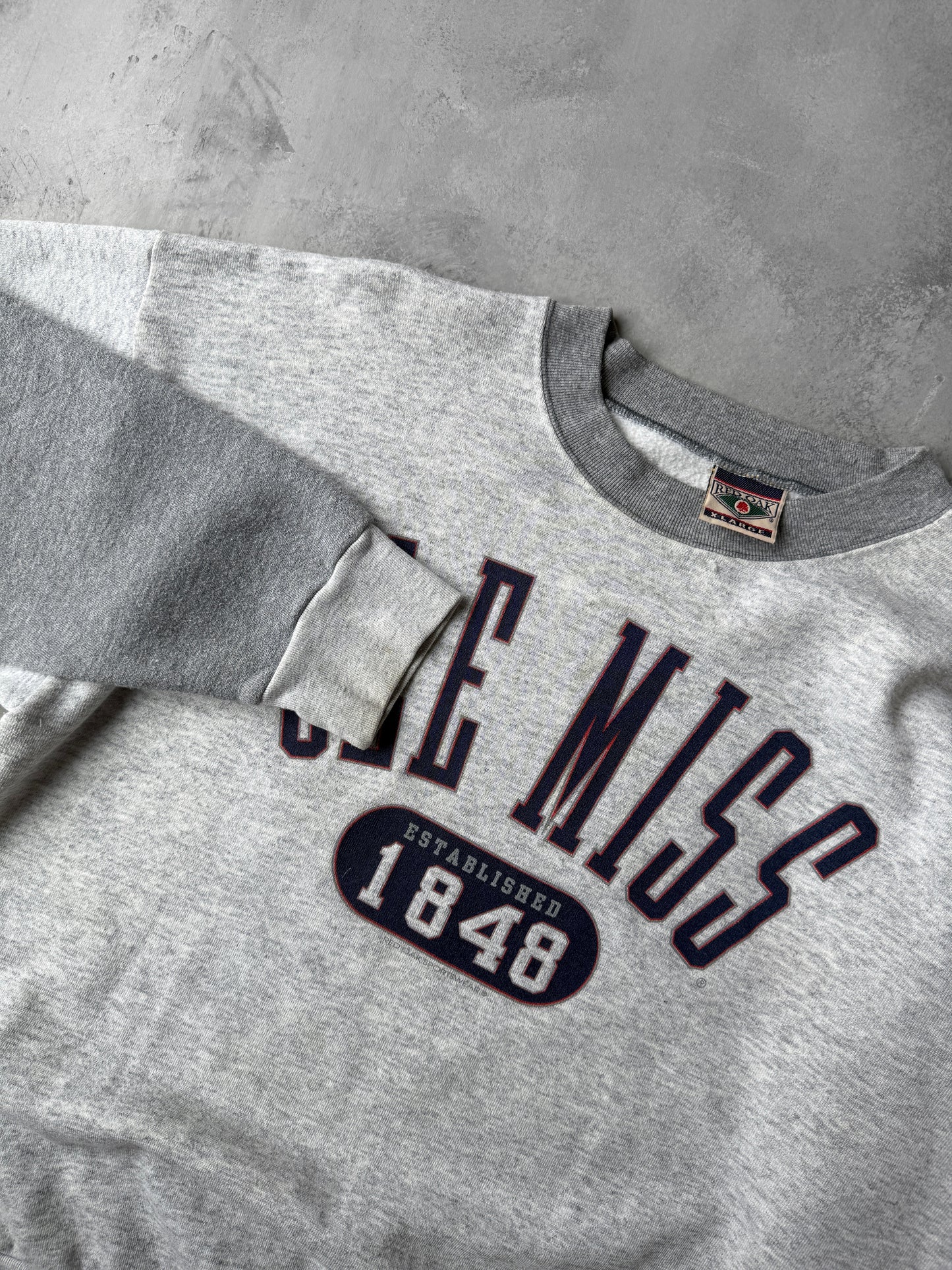 University of Mississippi Sweatshirt 90's - XL