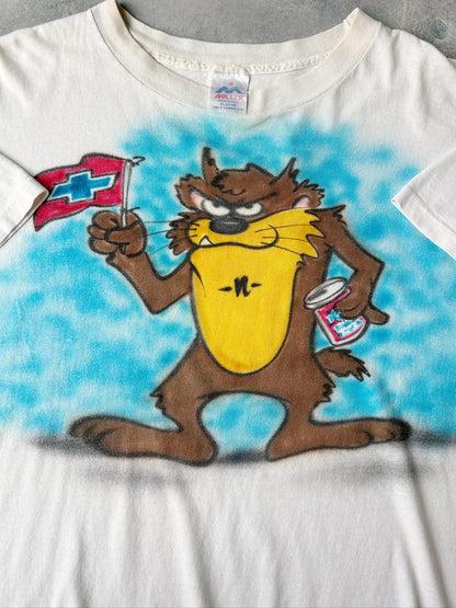 Airbrush Character T-Shirt 90's - XL