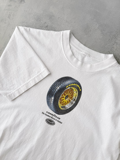Goodyear Tire T-Shirt Y2K - Medium