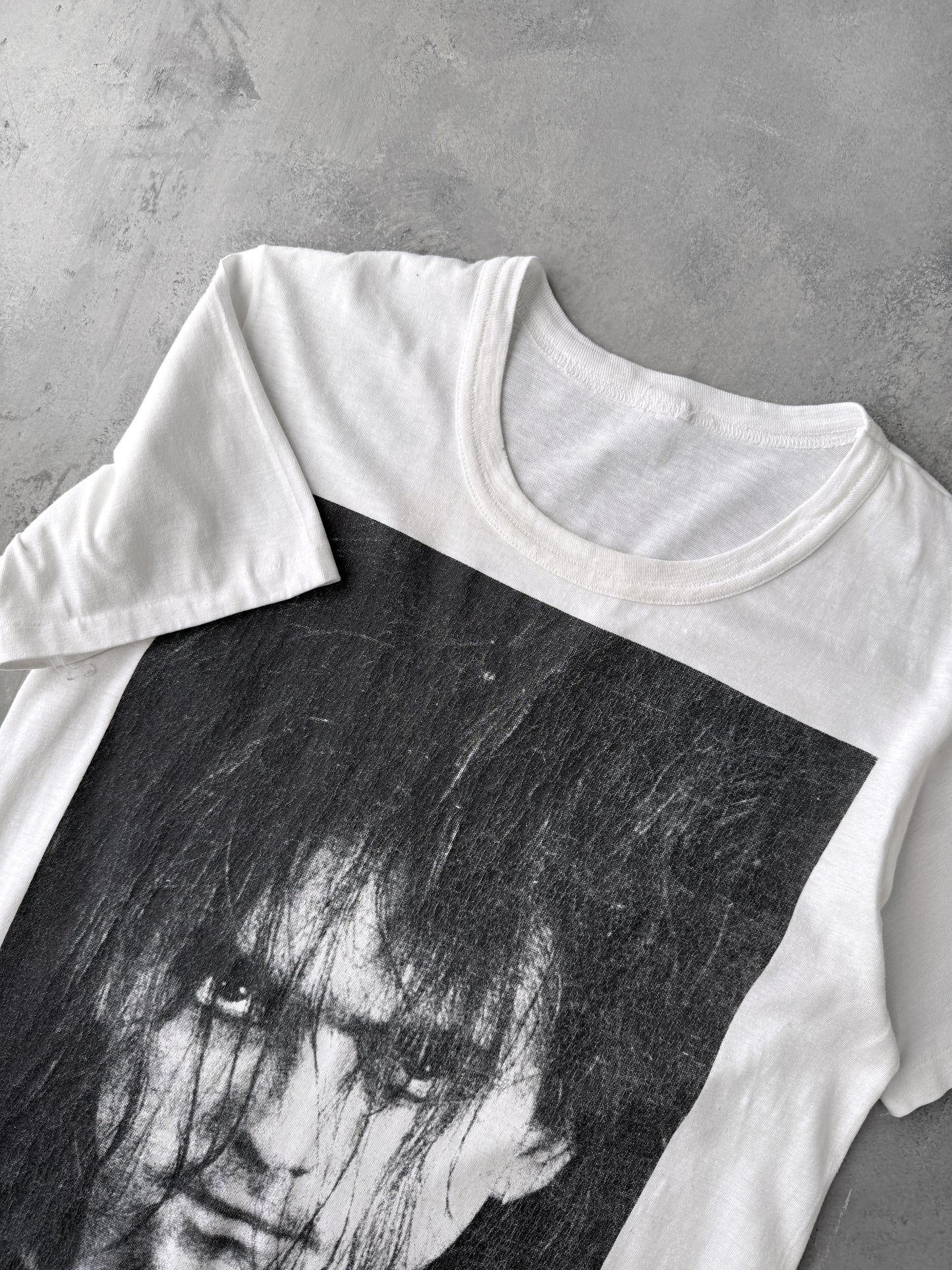Robert Smith Portrait T-Shirt 80's - Small