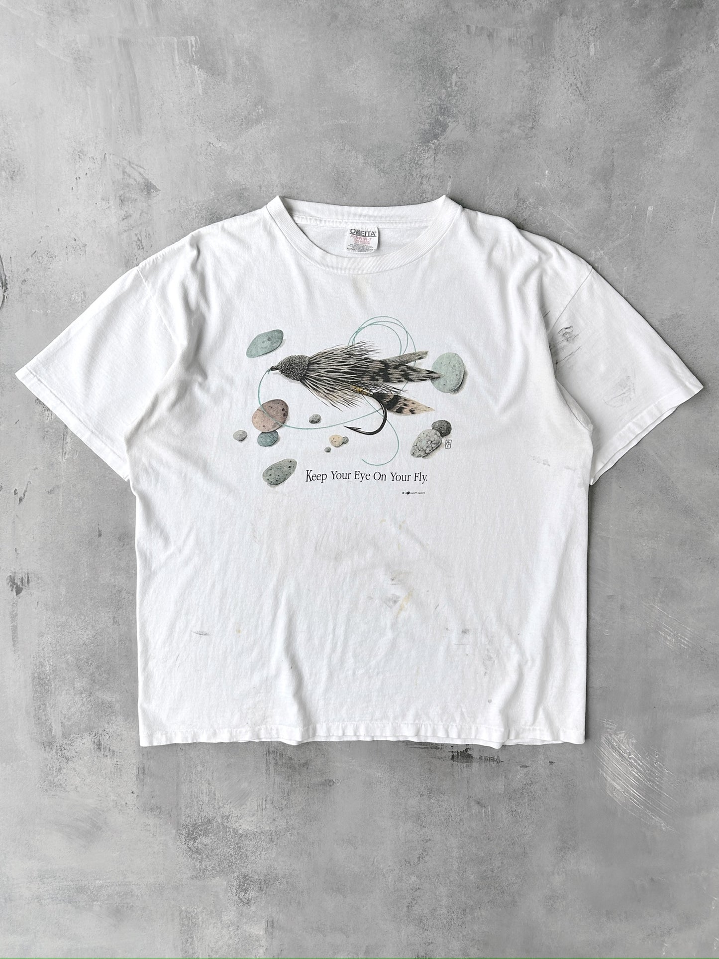 Fly Fishing T-Shirt 90's - XL / XXL