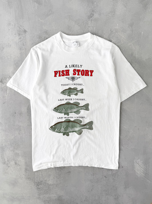 Fish Story T-Shirt 90's - Medium