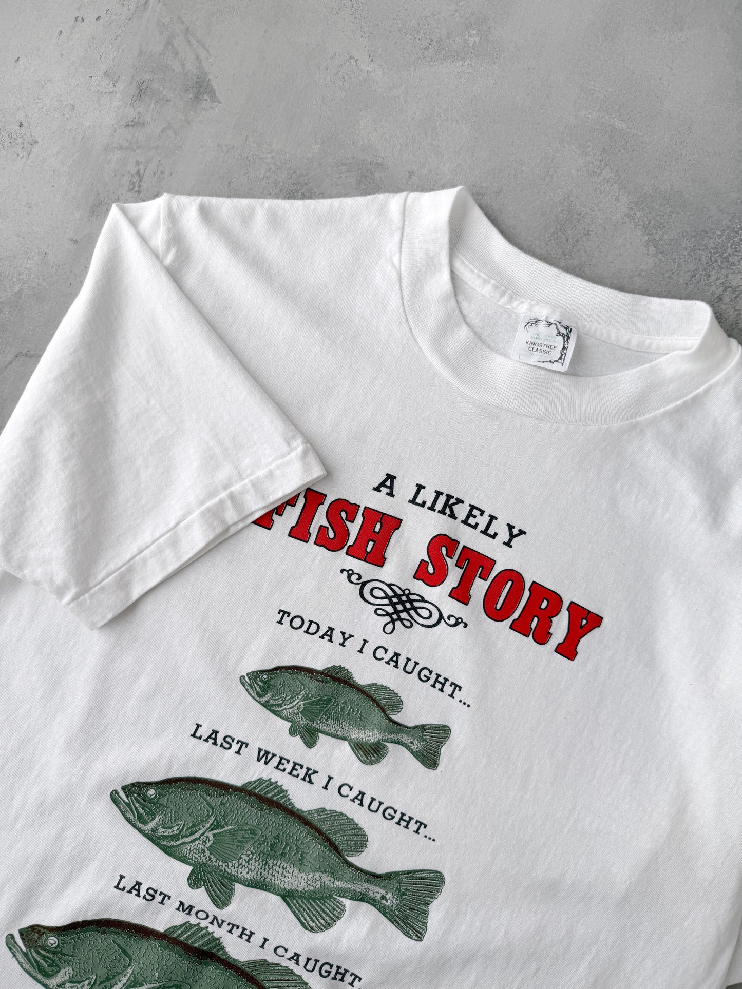 Fish Story T-Shirt 90's - Medium