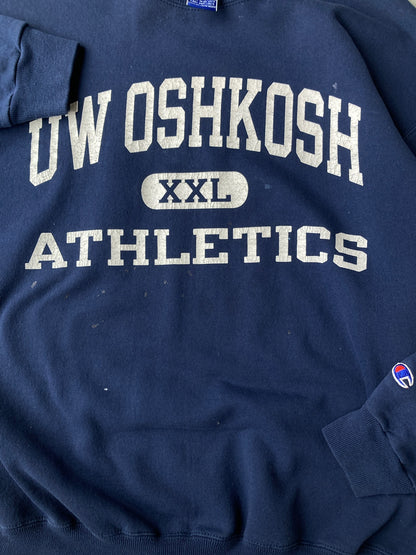 University of Wisconsin Oshkosh Sweatshirt 90's - Large