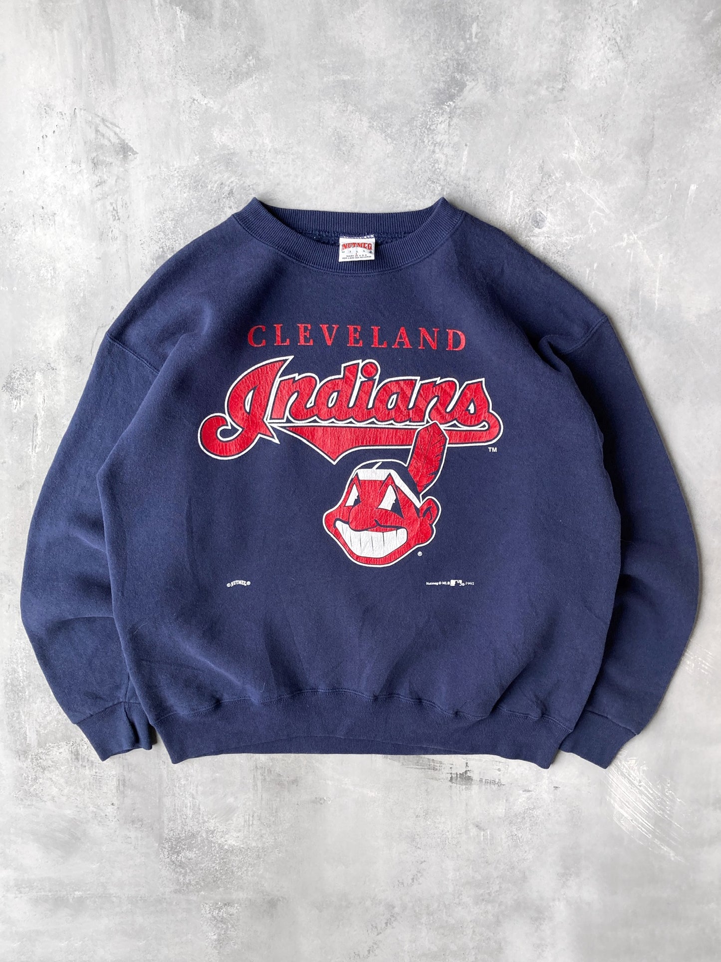 Cleveland Indians Sweatshirt '93 - Large