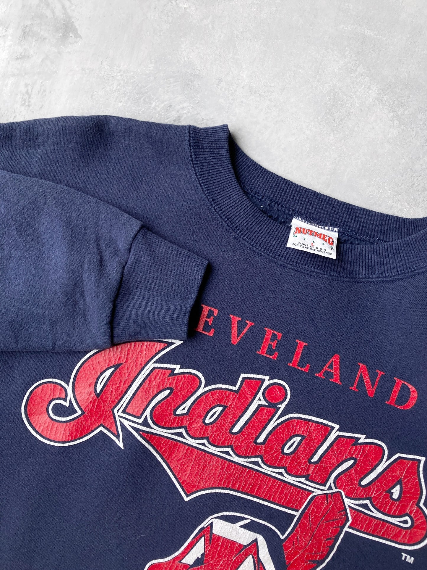 Cleveland Indians Sweatshirt '93 - Large