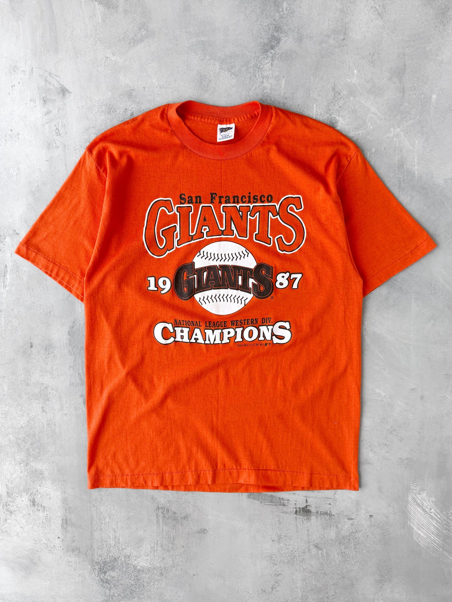 San Francisco Giants T-Shirt '87 - Medium