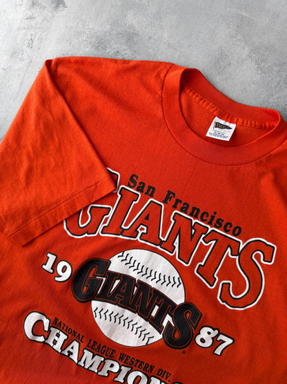 San Francisco Giants T-Shirt '87 - Medium