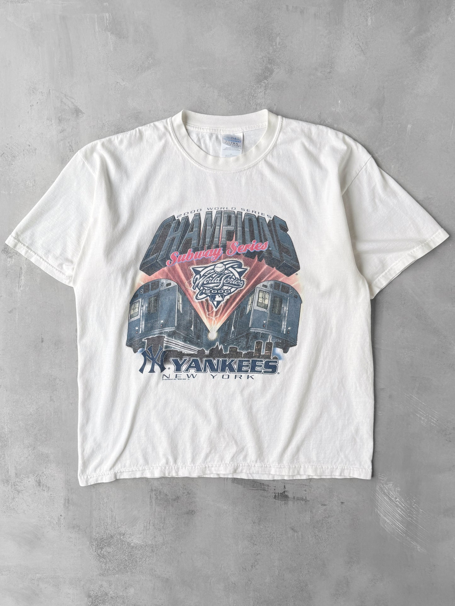 New York Yankees World Series T-Shirt '00 - XL