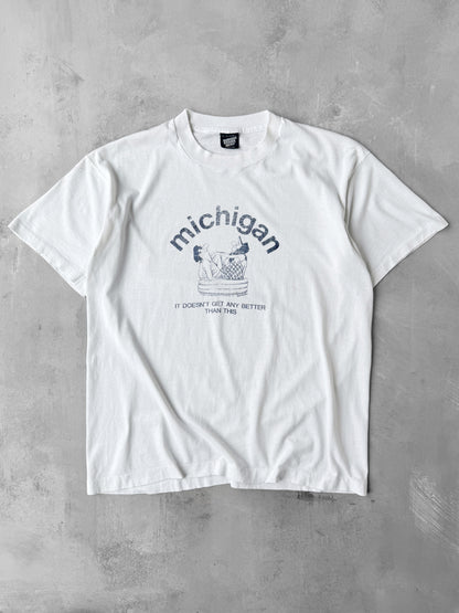 Michigan Humor T-Shirt '92 - Large
