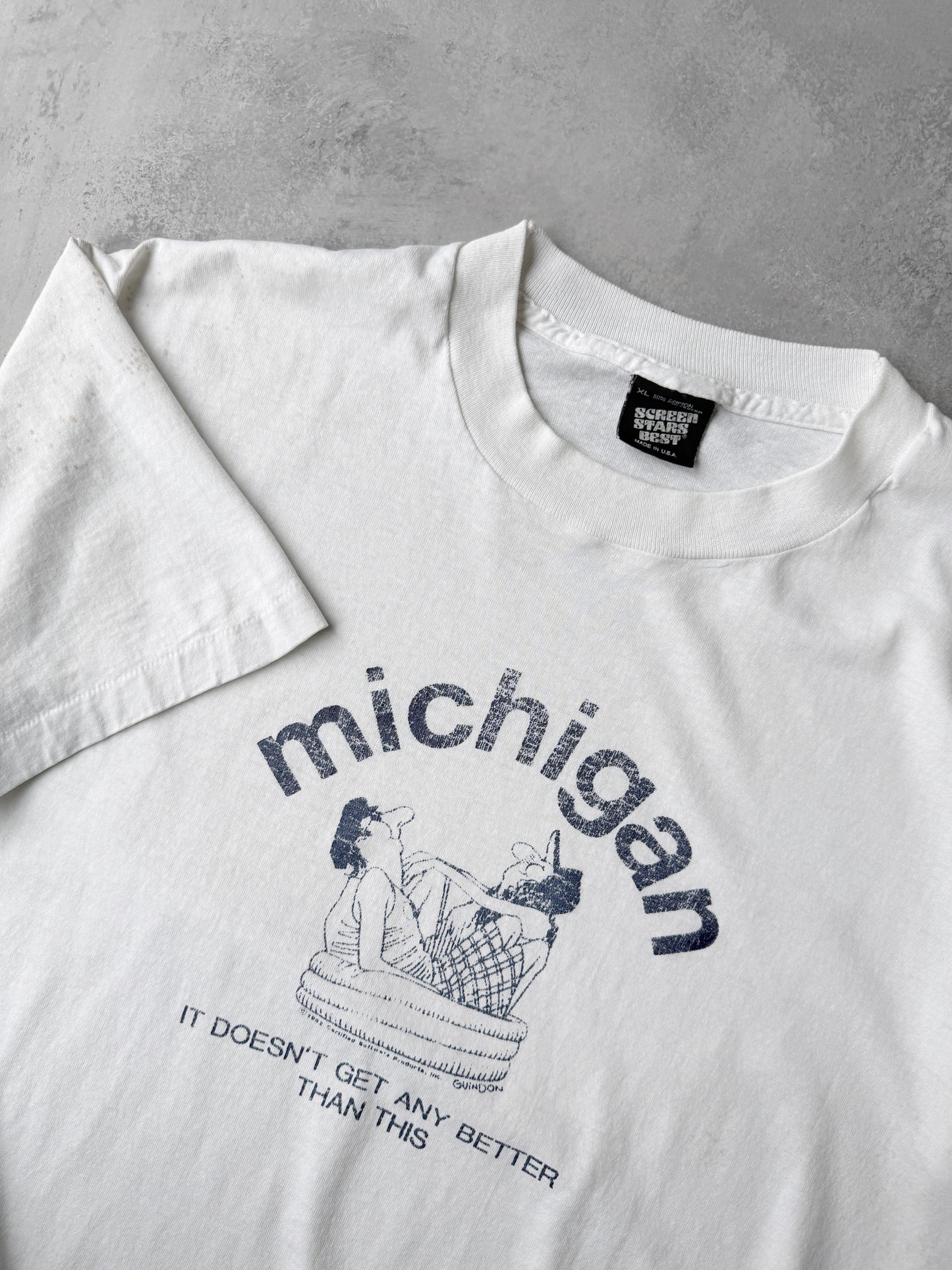 Michigan Humor T-Shirt '92 - Large