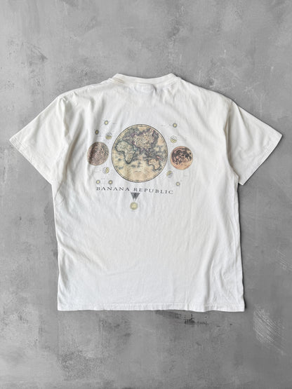 Banana Republic Pocket T-Shirt 90's - Medium