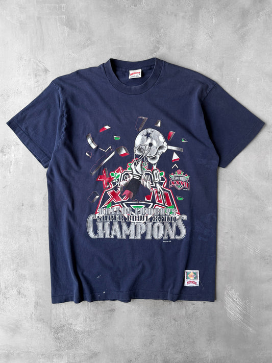Dallas Cowboys Super Bowl T-Shirt '92 - XL