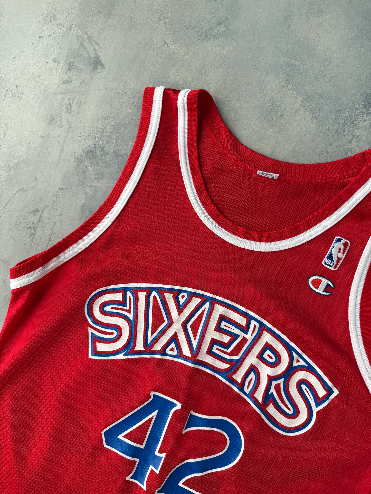 Philadelphia 76ers Stackhouse Jersey 90's - Large