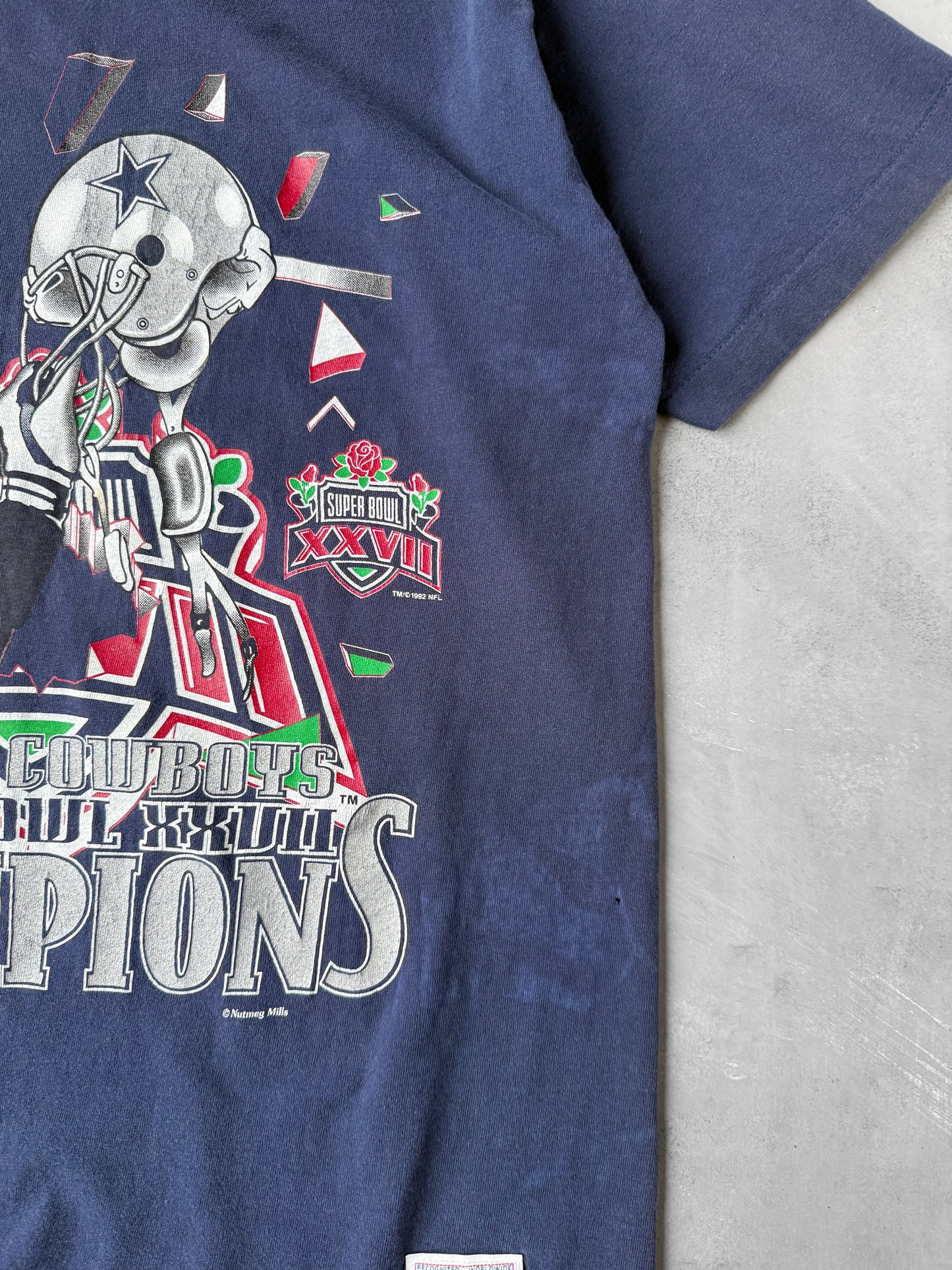 Dallas Cowboys Super Bowl T-Shirt '92 - XL
