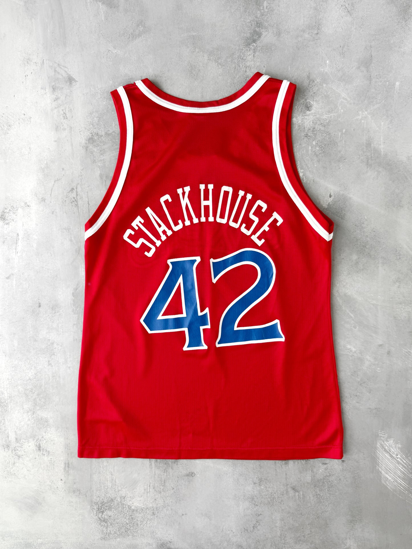 Philadelphia 76ers Stackhouse Jersey 90's - Large
