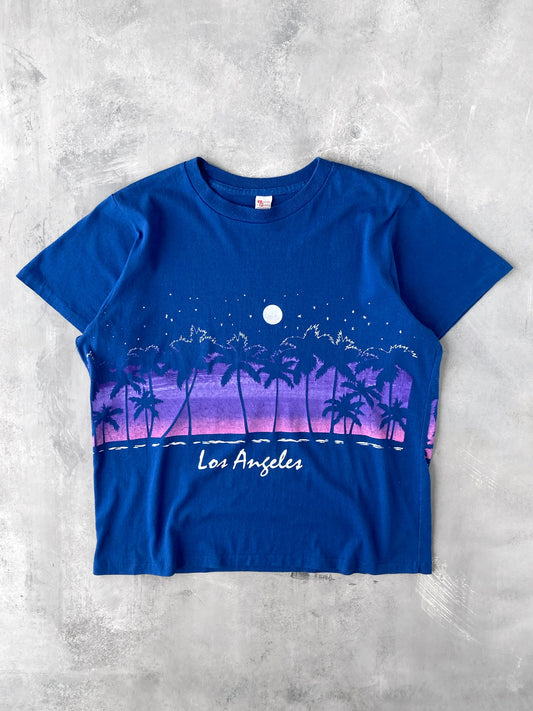 Los Angeles T-Shirt 80's - Large / XL