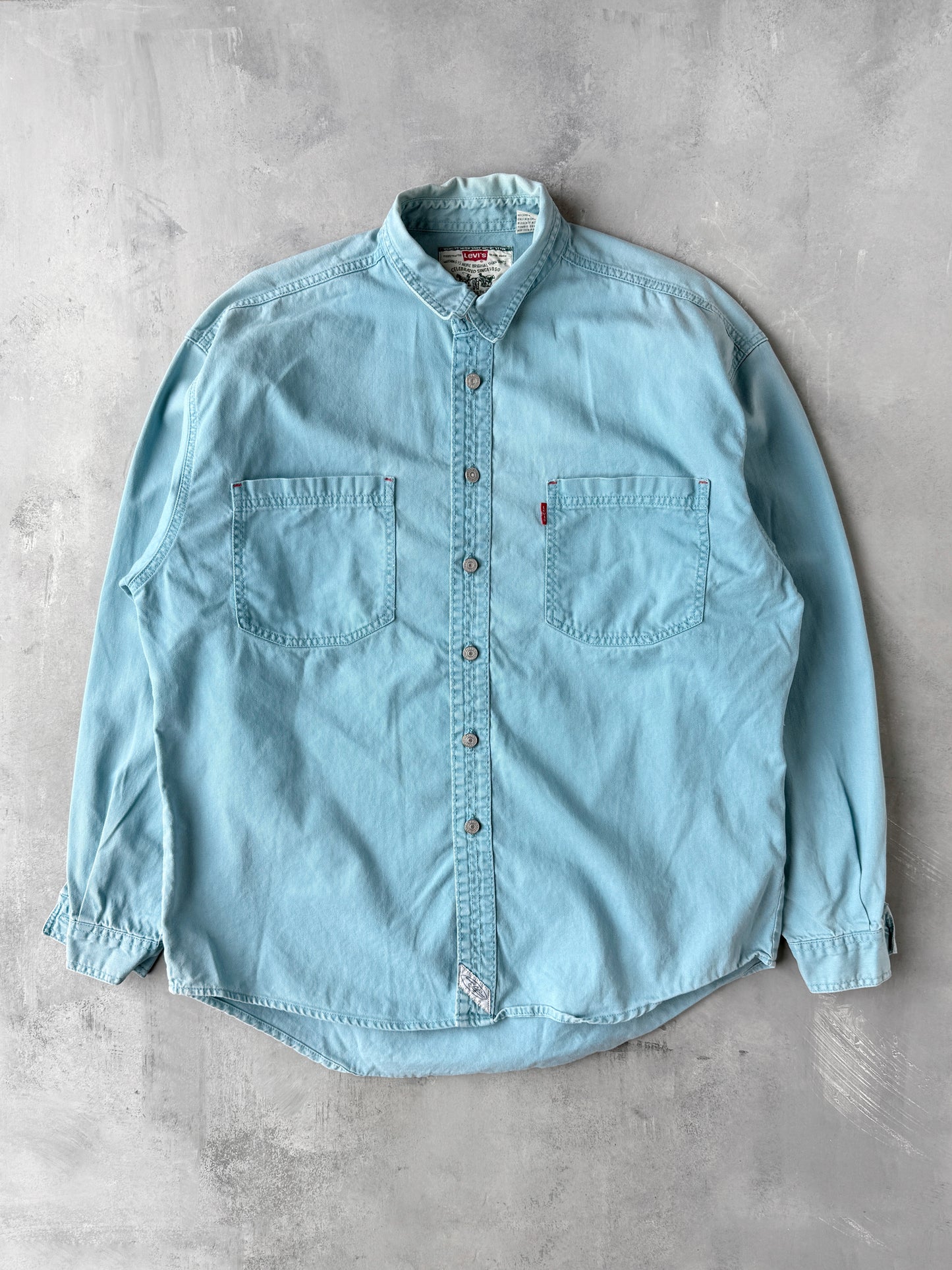 Levi's Denim Shirt Y2K - Large