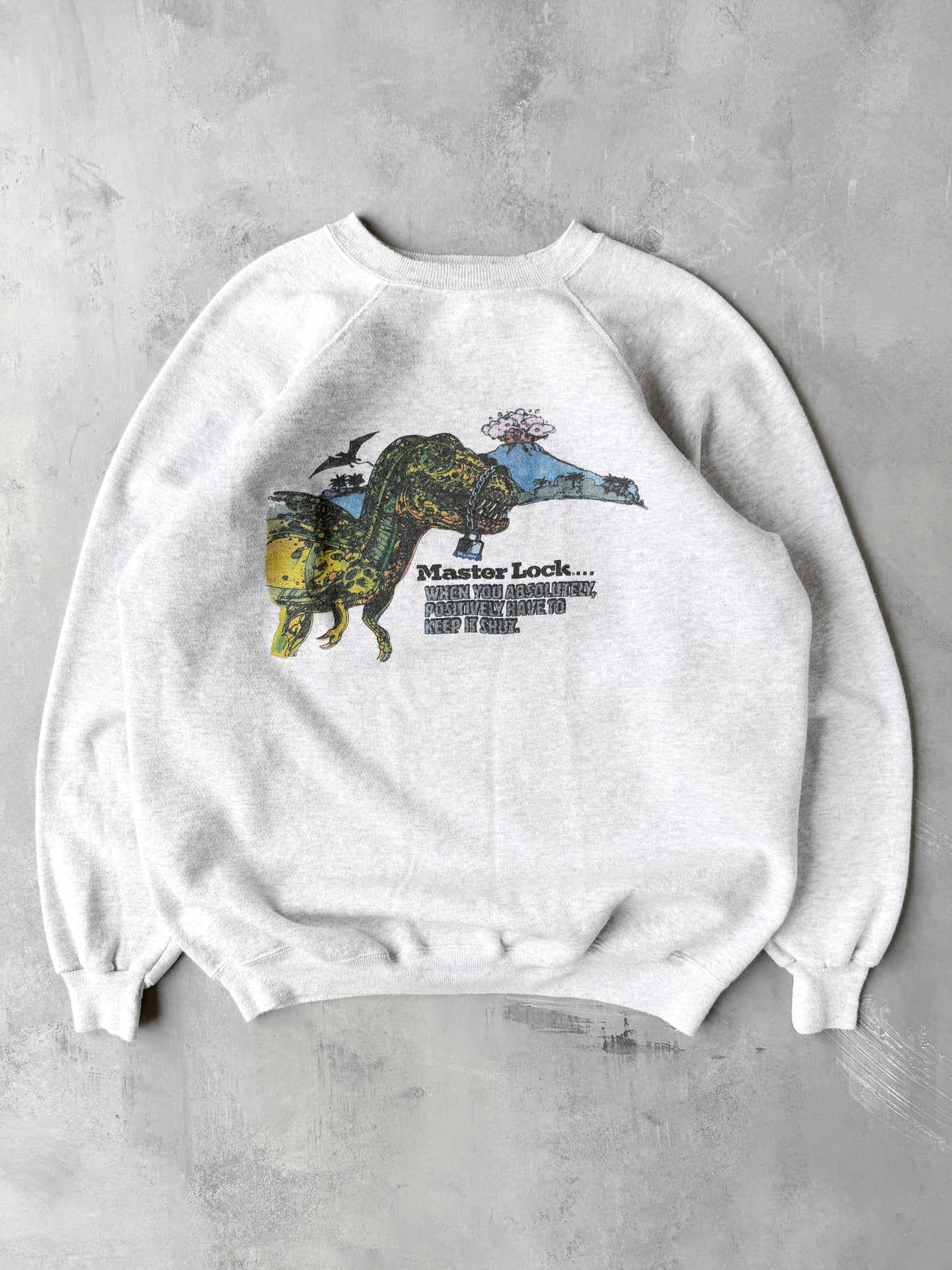 Master Lock Sweatshirt 80's - XL