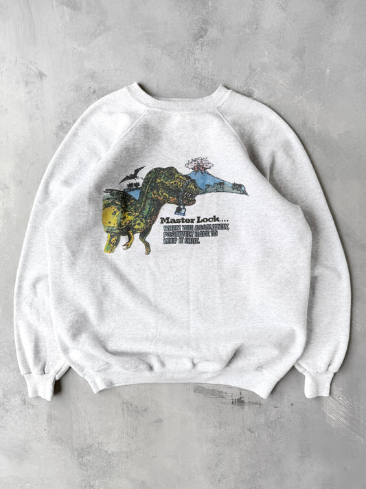 Master Lock Sweatshirt 80's - XL