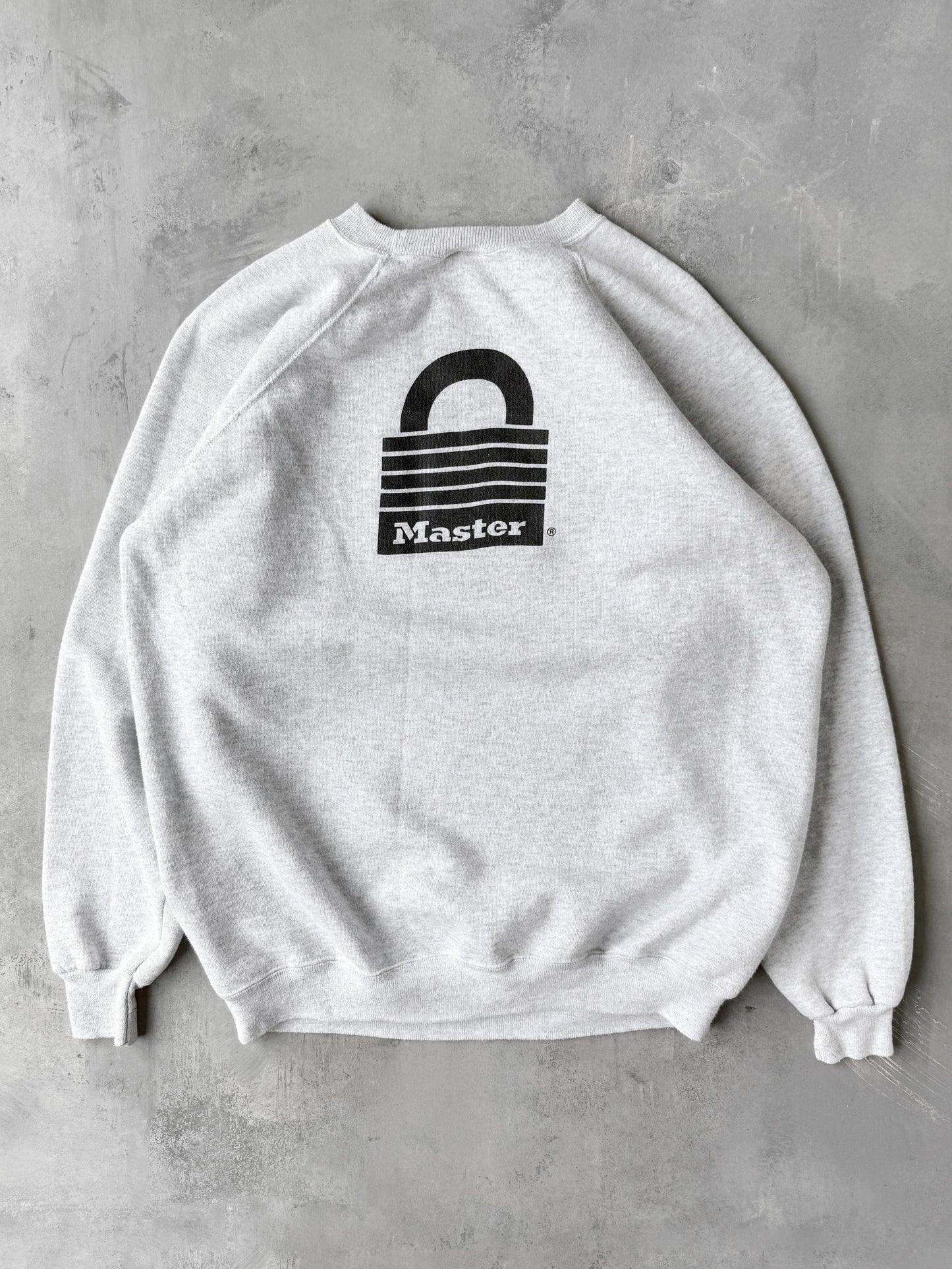 Master Lock Sweatshirt 80's - XL