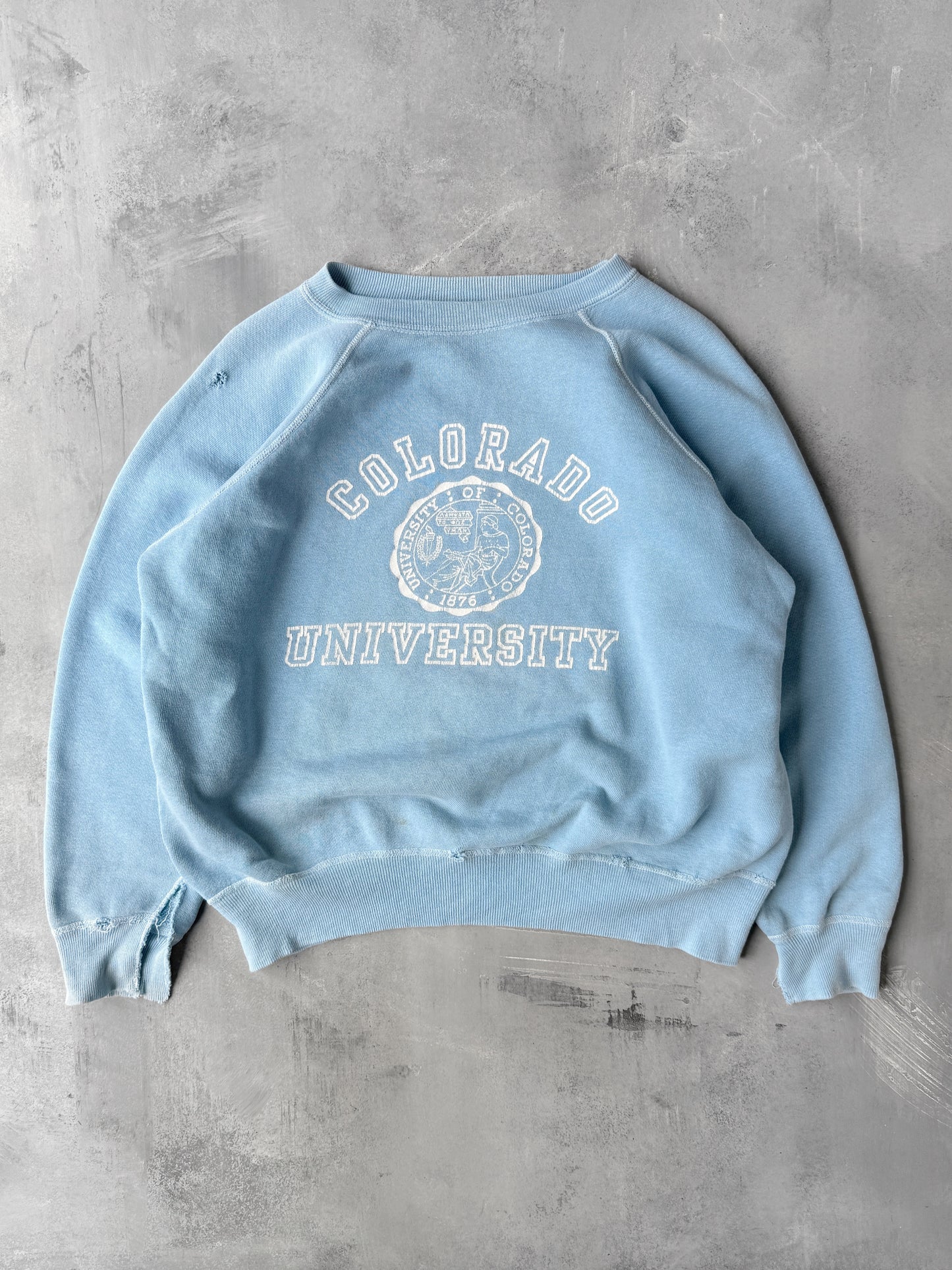 University of Colorado Sweatshirt 80's - Small