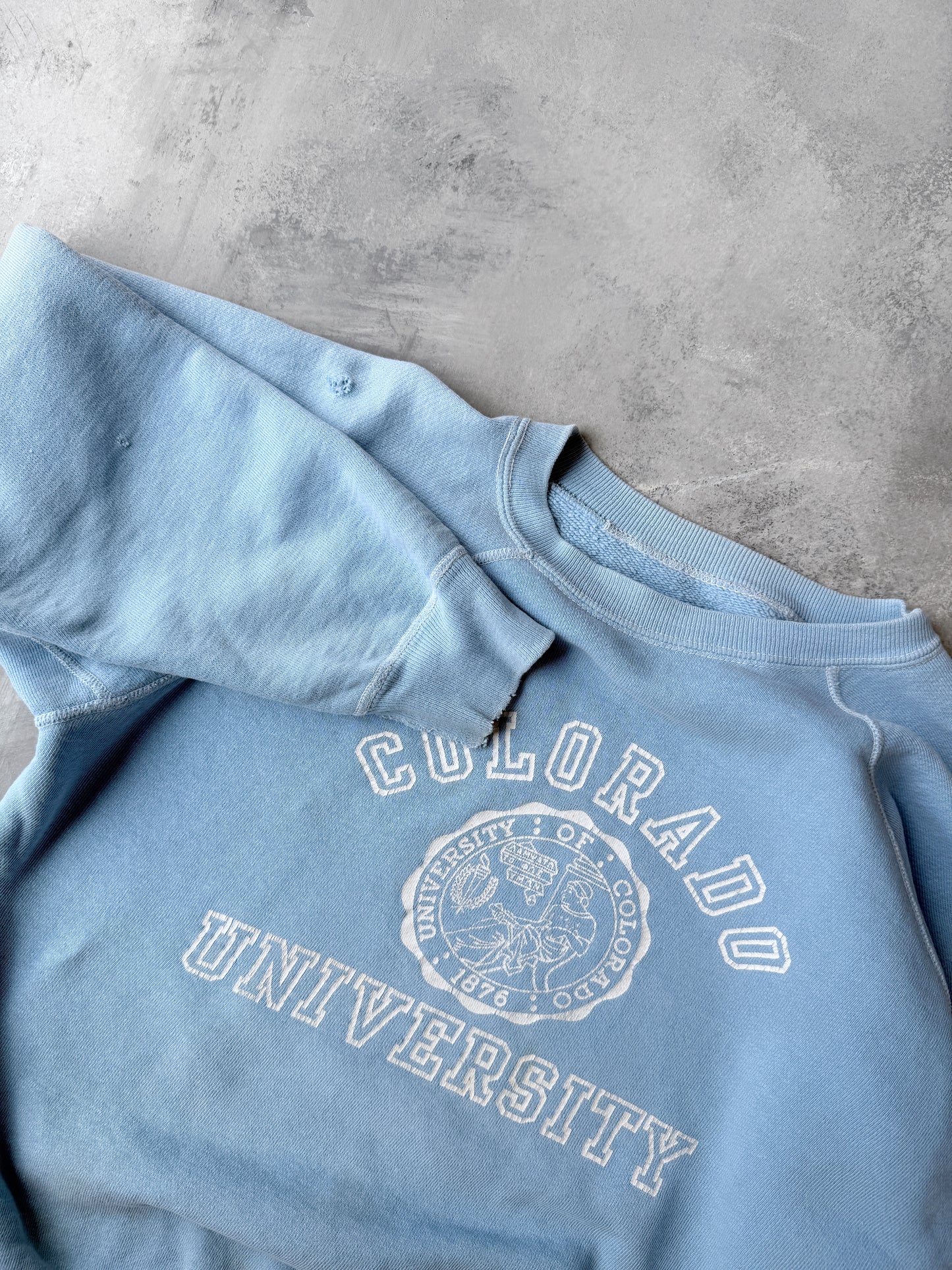 University of Colorado Sweatshirt 80's - Small