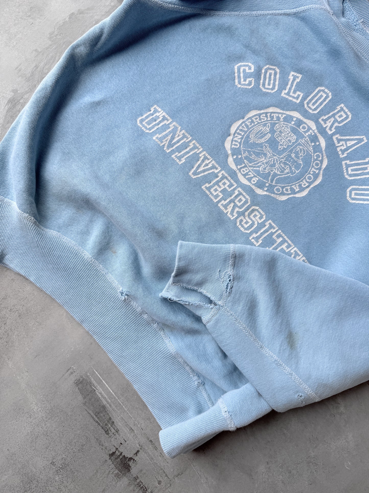 University of Colorado Sweatshirt 80's - Small