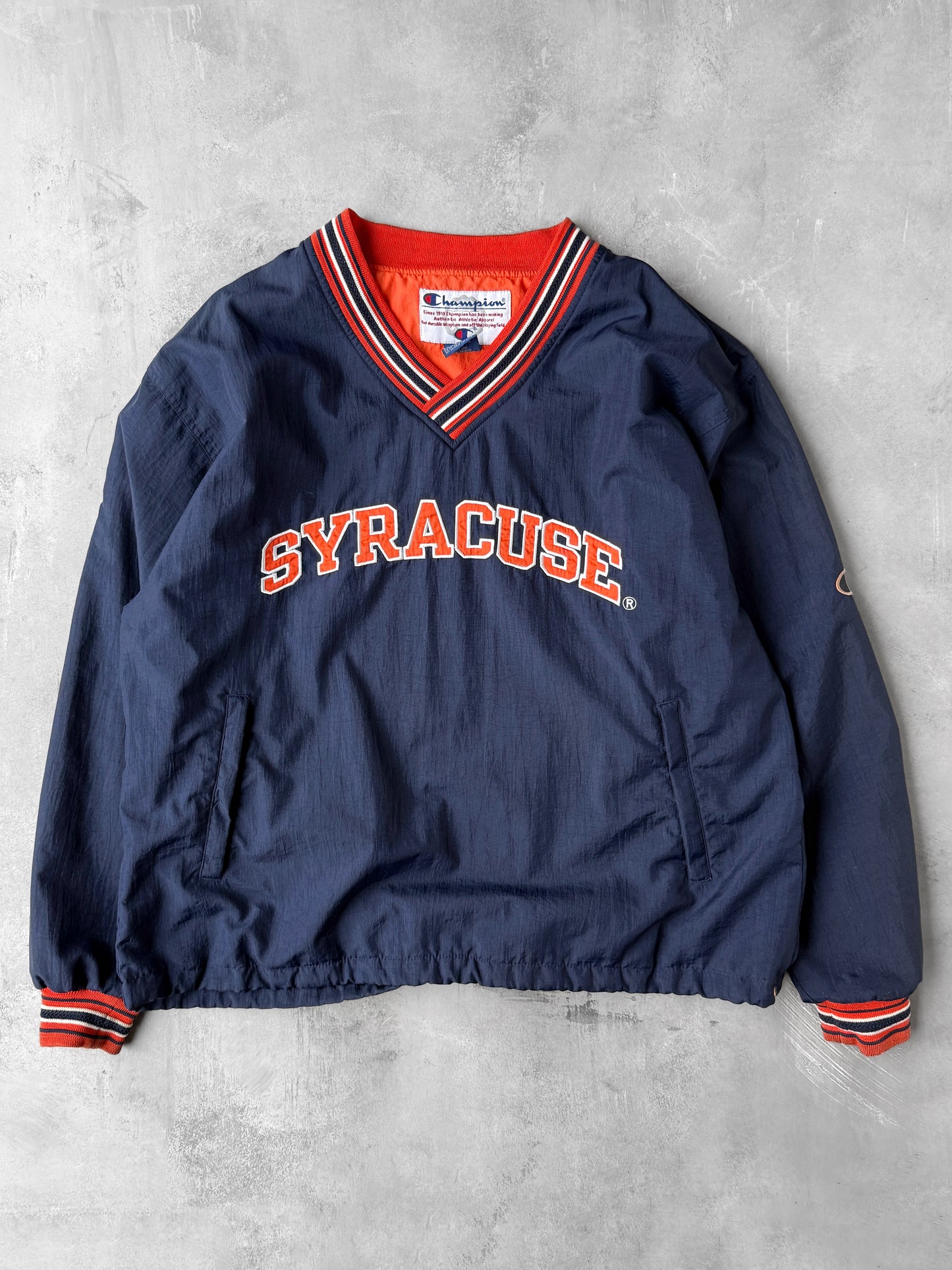 Syracuse University Pullover Jacket Y2K - Large