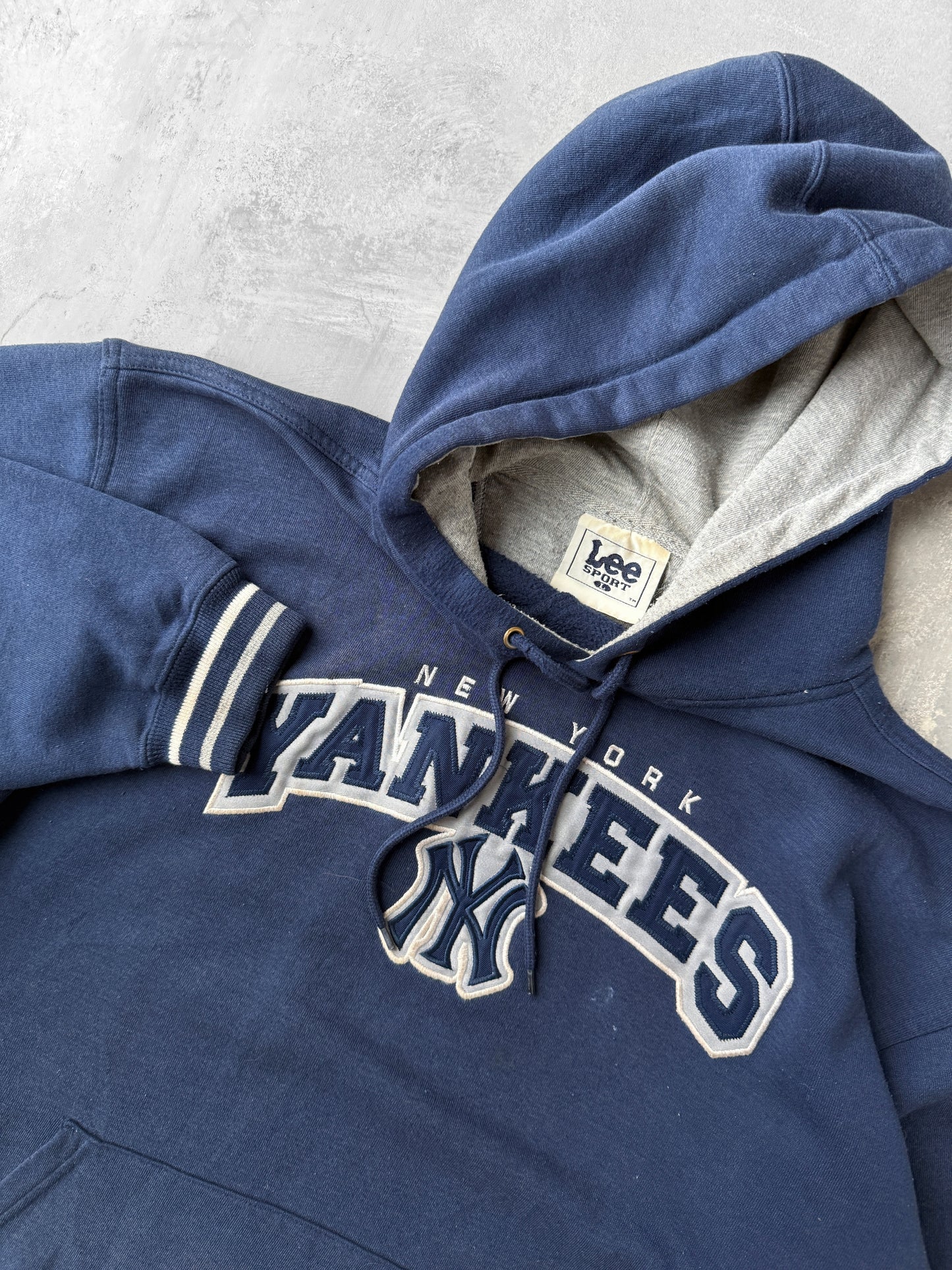 New York Yankees Hoodie Y2K - Large