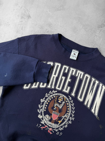 Georgetown University Sweatshirt 90's - Large