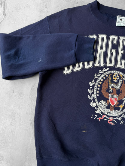 Georgetown University Sweatshirt 90's - Large