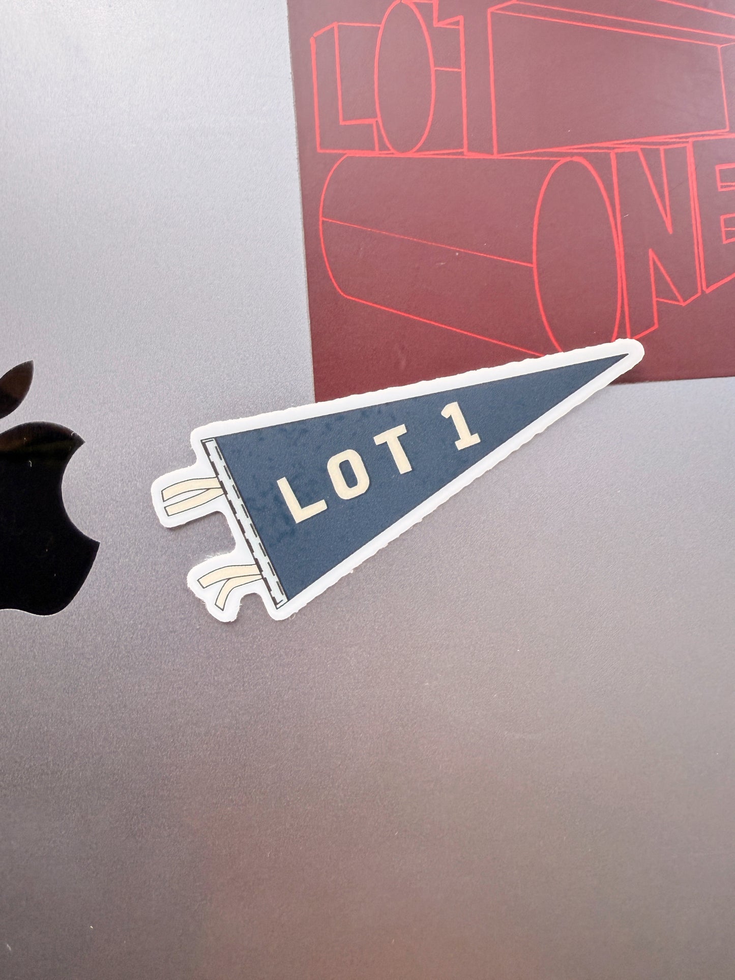 Lot 1 Pennant Sticker