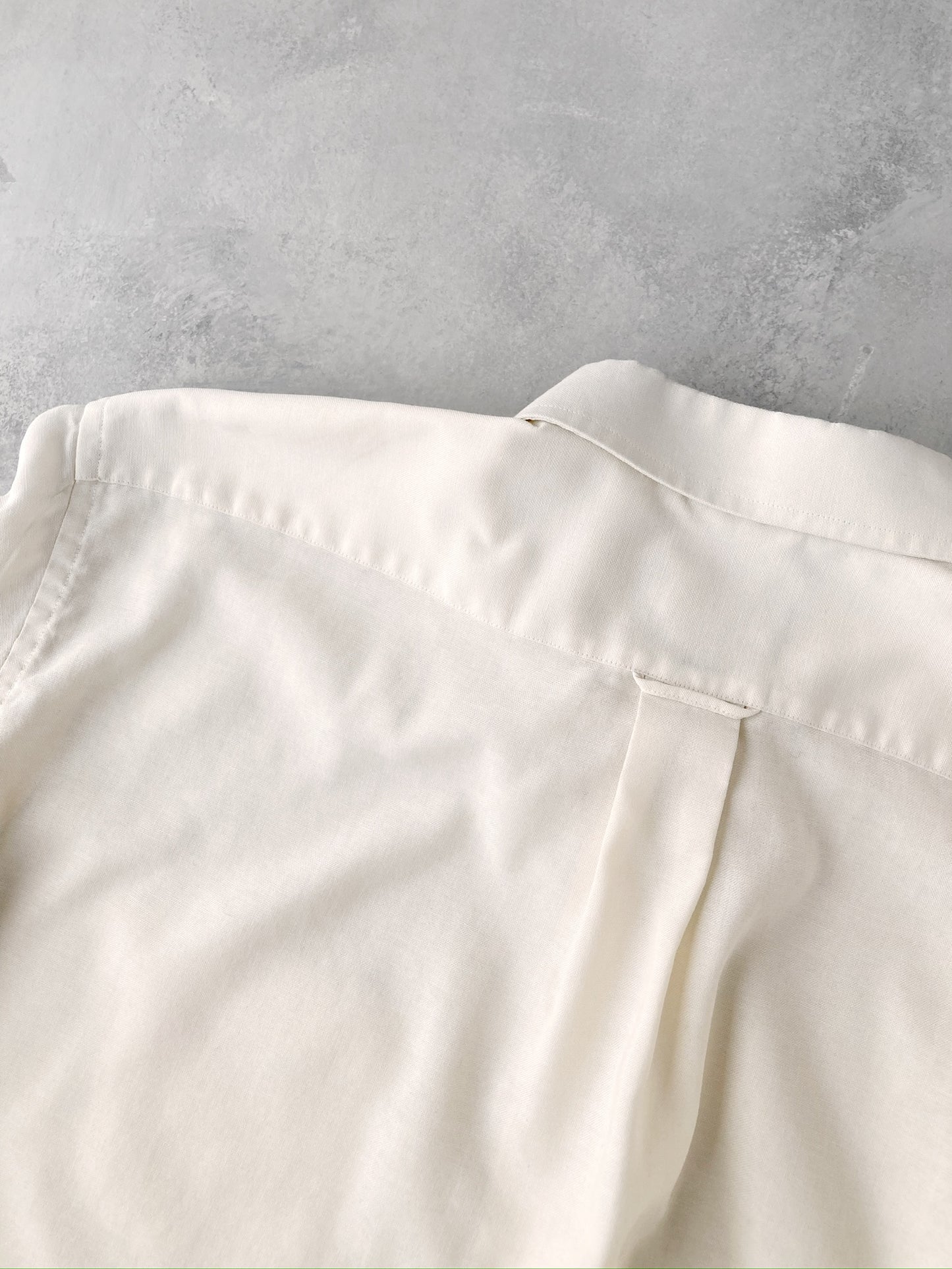 White Collared Shirt 00's - XL