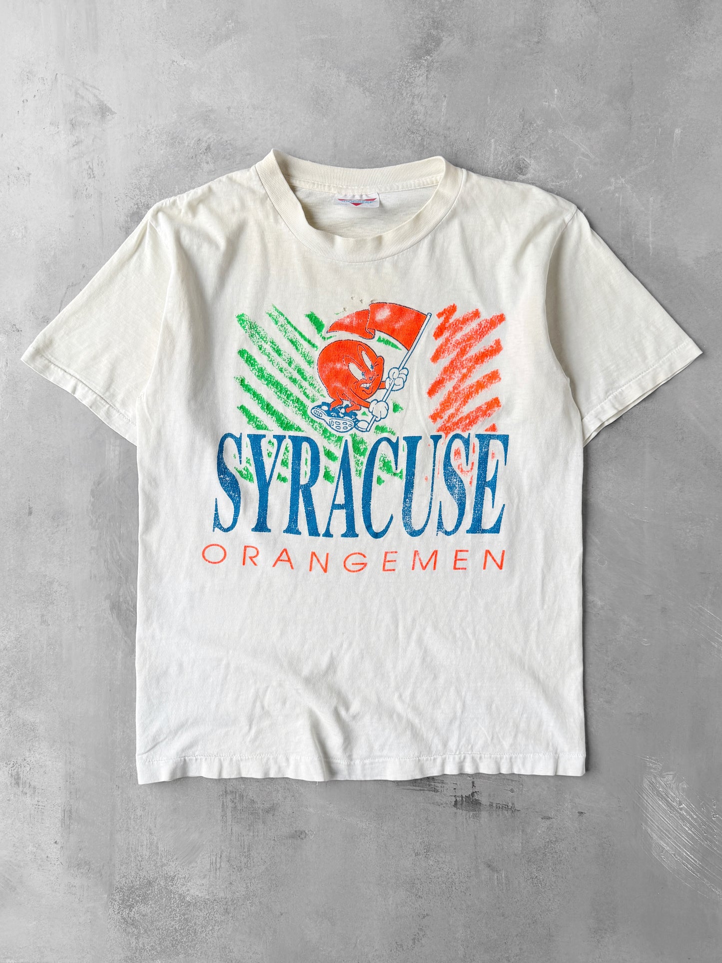 Syracuse University Orangemen T-Shirt 90's - Medium