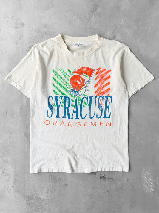 Syracuse University Orangemen T-Shirt 90's - Medium