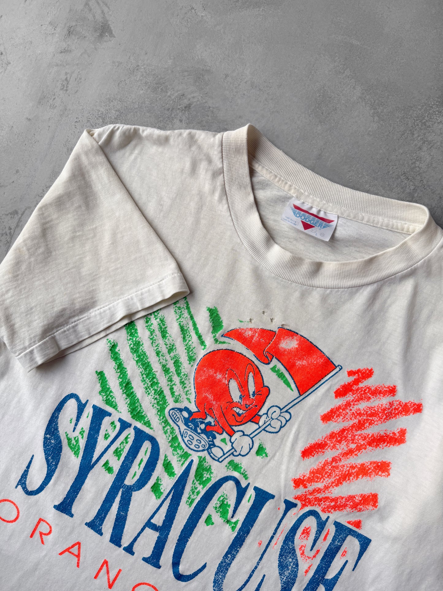 Syracuse University Orangemen T-Shirt 90's - Medium