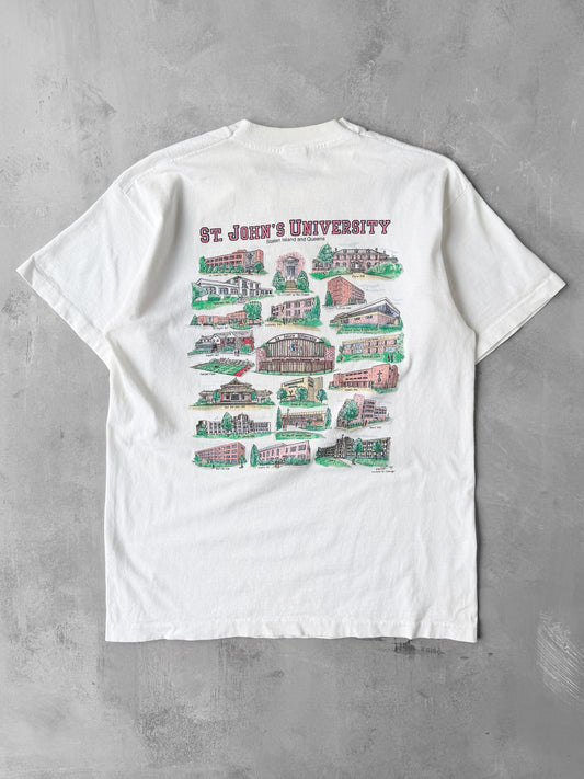 St. John's University T-Shirt '93 - Large