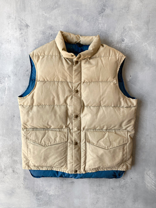 Woolrich Puffer Vest 80's - Large