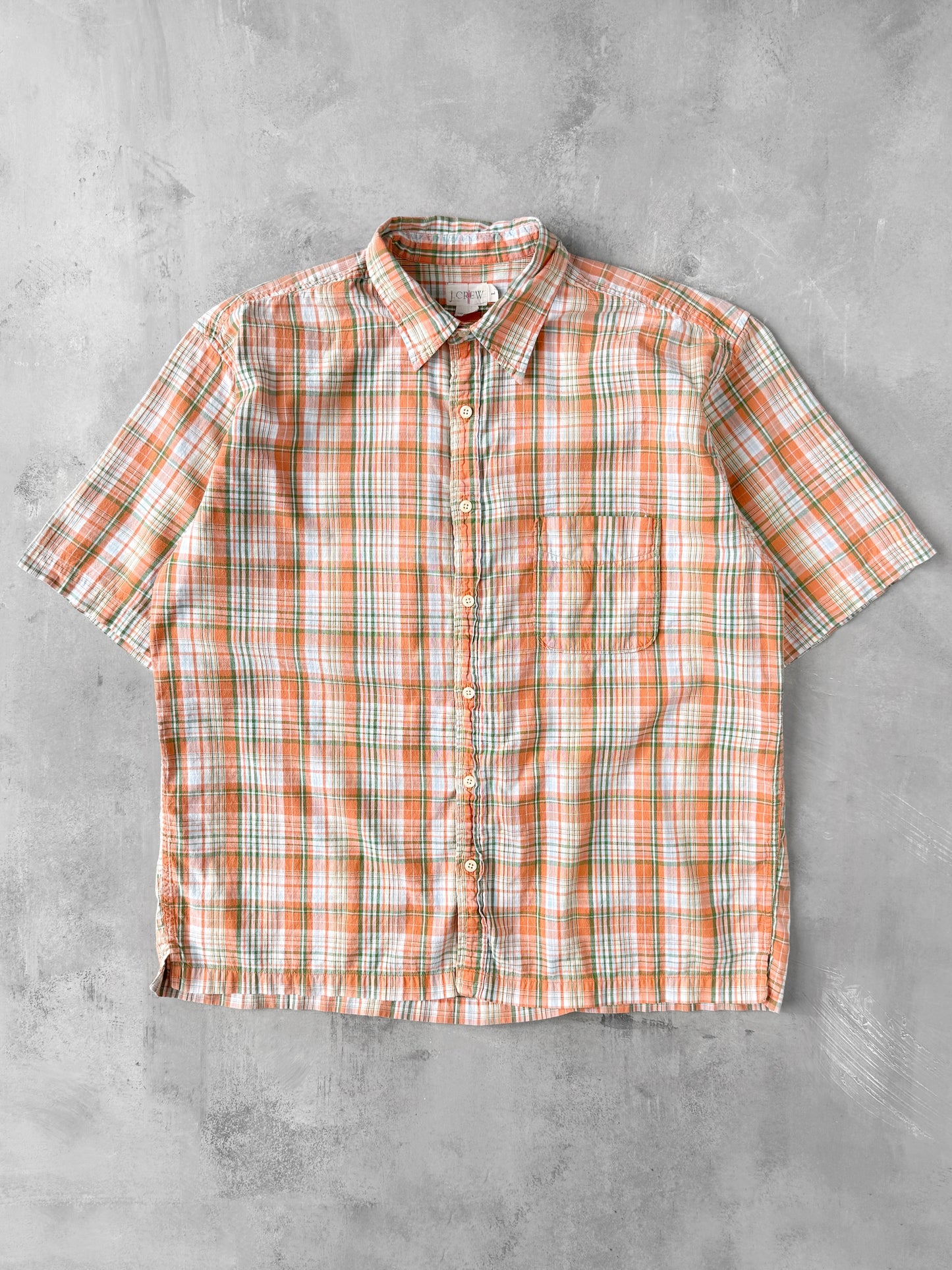 J.Crew Plaid Shirt Y2K- Large
