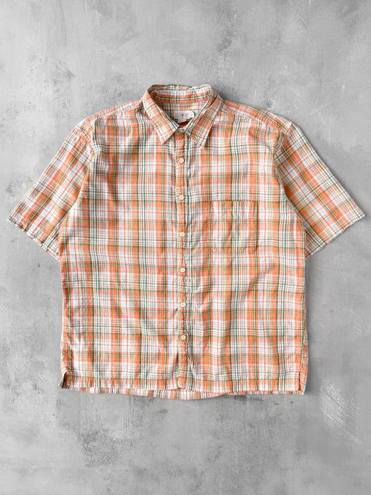 J.Crew Plaid Shirt Y2K- Large